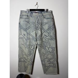 Supreme Stars Topstitch Baggy Jean 'Dirty'